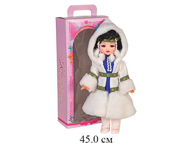 Кукла Якутянка в кор. 45 см Ивановская фабрика игрушек