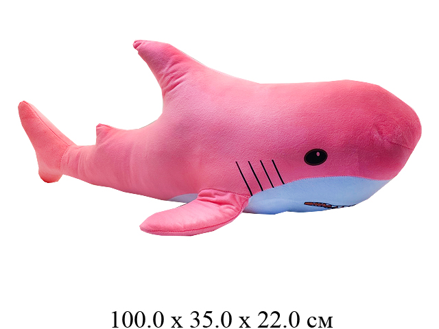 Игрушка мягконабивная Акула"Зубастик"  100 см. Ягуар