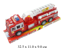 Машина пожарная фрикц. (2 цвета) в блист. 6800-2