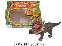 Динозавр 1016 на бат. (ходит, кричит, свет. глаза) Epoch Dinozaur (2 цвета) в кор.