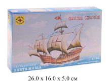Сборная модель корабль  Колумба " Санта-Мария " (1:150) Моделист