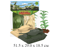 Игровой набор "Танковая дуэль" - 2 шт. танк в пак. "Биплант"
