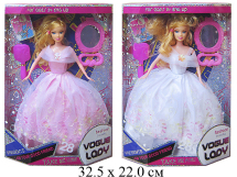 Кукла Vogue Lady гнущ. с аксессуарами (2 вида) в кор. 9591B-3