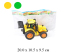 Трактор фрикц. с водителем 2 цвета(желт,зел)в пак. 358-4