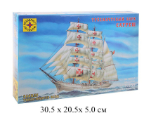 Сборная модель корабль  трехмачтовый барк "Сагреш" (1:350) Моделист