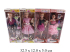 Кукла гнущ. + платье + аксессуары (8 видов) в кор. 636B