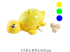 Игрушка для малышей в пак. - черепашка  заводная (несет яйца) (3 цвета)  290-3