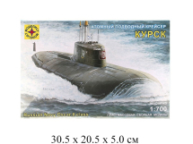 Сборная модель  атомный подводный крейсер "Курск" (1:700) Моделист