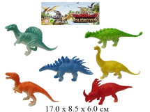 Динозавр в пак. 7 видов TL9911