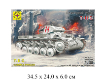 Сборная модель  Немецкий  танк Т II C  (1:35) Моделист