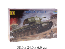 Сборная модель танк  тяжелый танк КВ-1 (1:35) Моделист