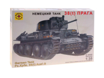 Сборная модель танк  немецкий танк 38(t) "Прага" (1:35) Моделист