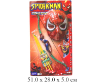 Супергерой (маска + лук со стрелами) на карт. 5197