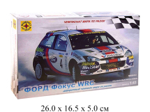 Сборная модель автомобиль Форд Фокус WRC (1:43) Моделист