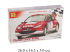 Сборная модель  автомобиль  Пежо 206 WRC (1:43) Моделист