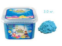 Космический песок голубой 3 кг в банке