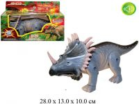 Динозавр 1011 на бат. (ходит, кричит, свет. глаза) Epoch Dinozaur (2 цвета) в кор.