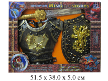 Н/рыцарских доспехов (меч, щит, нагрудник) King & Knight в кор. 936С