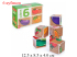 Кубики "Овощи"  6 шт BABY TOYS "Десятое королевство"