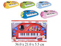 Орган "Детское пианино" на бат. (свет, звук, мелодии)3D в кор. Tongde J66-02/J66-07