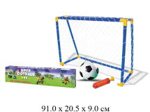 Н/ворота футбольные( 130х100х58,5 см)мяч,насос в кор.26001