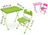 Комплект детский складной стол + стул "Алина" в кор. салатов. розовый "Ника"