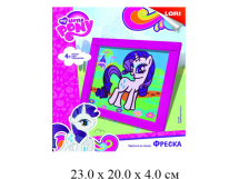 Н/для творчества - "Фреска" картина из песка Hasbro My Little Pony "Приветливая Рарити""Лори"