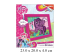 Н/для творчества - "Фреска" картина из песка Hasbro My Little Pony с глиттером "Сумеречная Искорка""