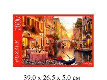 Пазлы (1000 элементов) - "Вечер в Венеции" в кор. "Рыжий кот"