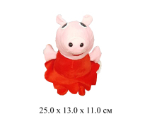 Игрушка мягконабивная свинка мал. 25 см Ягуар