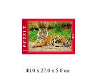 Паззлы "Тигр" (1000 эл.) 47 х 67 см в кор. "Рыжий кот"