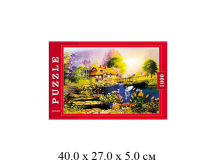 Паззлы "Сказочный пейзаж" (1000 эл.) 47 х 67 см в кор. "Рыжий кот"