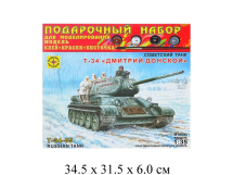 Сборная модель  танк  Т-34 "Дмитрий Донской" (1:35) Моделист