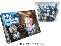 **Н/для творчества -сумка, вышивка лентами и бисером Ромашки "My creative bag"  MCB-01-05 "Данко"