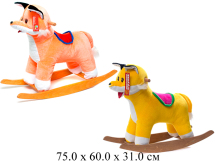 Качалка- Лиса оранжевый См-440-4 Нижегородская игрушка